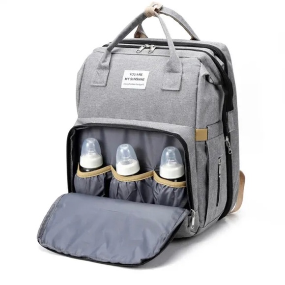 Diaper Bag Backpack Baby Diaper Baby Shower Gifts Multifunctional in Black New - Picture 5 of 12